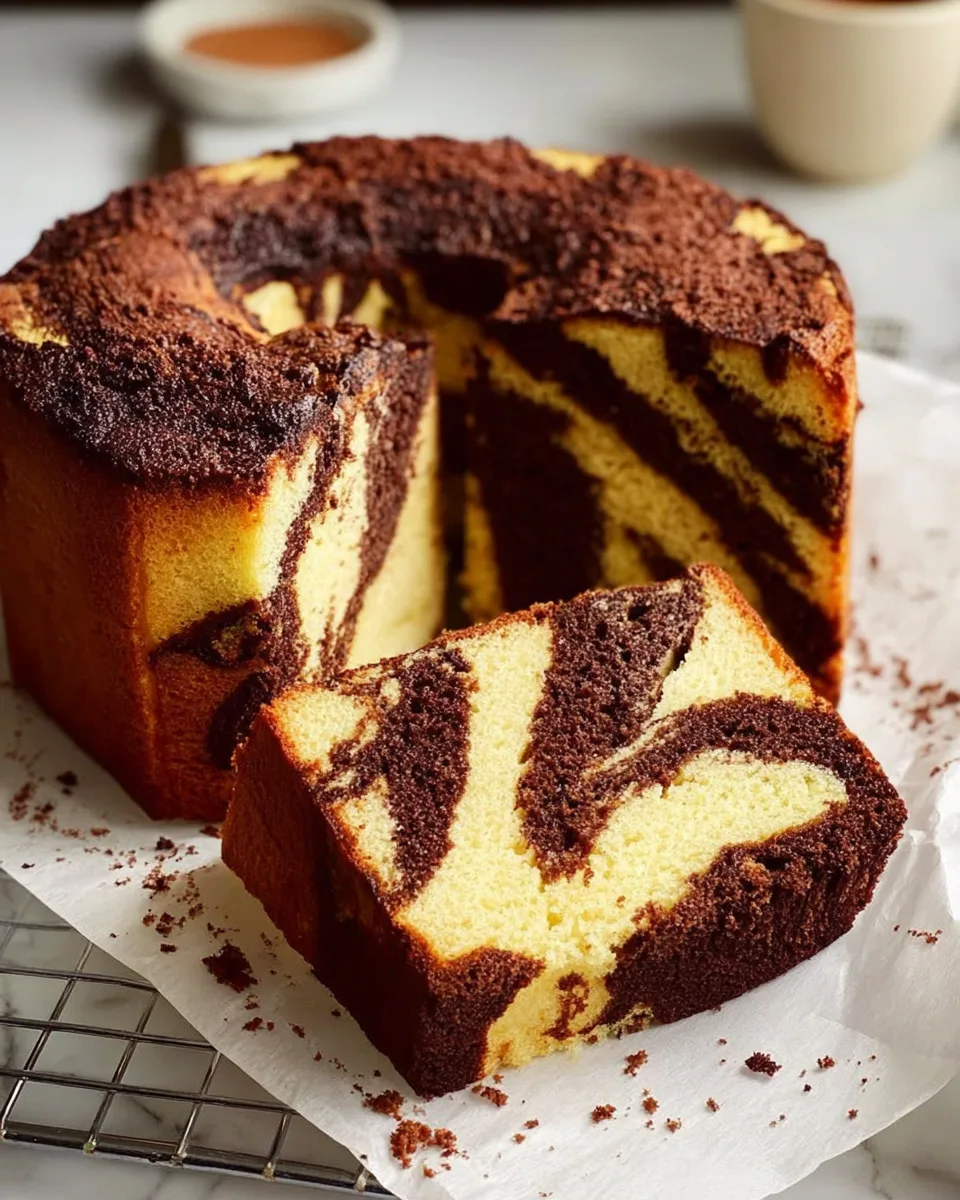 Foolproof Marble Cake: Get Stunning Swirls & Wow Factor